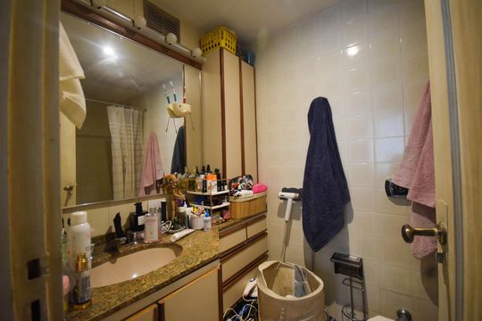 Banheiro da Suíte de apartamento à venda com 3 quartos, 110m² em Tijuca, Rio de Janeiro
