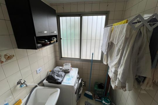 Área de serviço  de apartamento à venda com 2 quartos, 58m² em Parque Cruzeiro do Sul, São Paulo