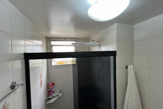 Banheiro 1 de apartamento à venda com 2 quartos, 58m² em Parque Cruzeiro do Sul, São Paulo