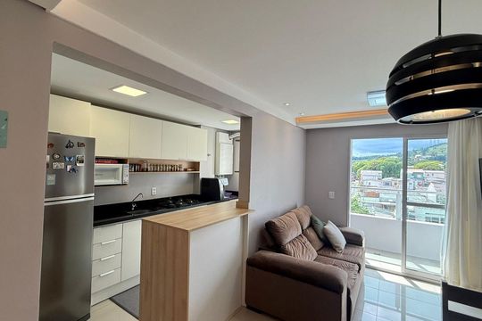 Sala de apartamento à venda com 2 quartos, 49m² em Morro Santana, Porto Alegre