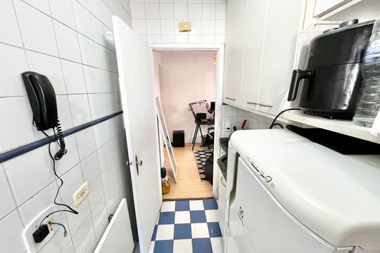 Cozinha de apartamento à venda com 1 quarto, 36m² em Santana, São Paulo