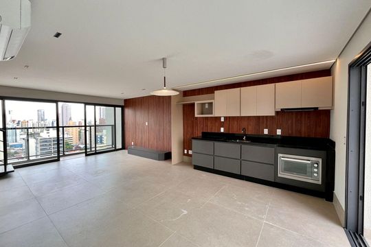 Sala de apartamento para alugar com 2 quartos, 130m² em Cambuí, Campinas