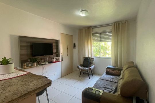 Sala de apartamento à venda com 2 quartos, 46m² em Canudos, Novo Hamburgo