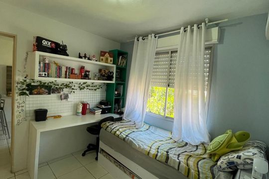 Quarto de apartamento à venda com 2 quartos, 46m² em Canudos, Novo Hamburgo