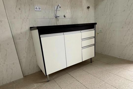 Cozinha  de apartamento para alugar com 2 quartos, 69m² em Centro, São Bernardo do Campo