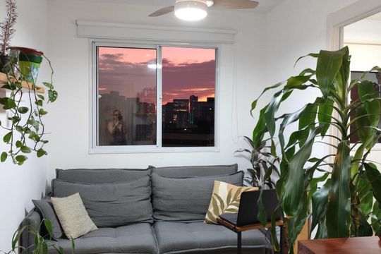 Sala de apartamento para alugar com 2 quartos, 36m² em Várzea da Barra Funda, São Paulo