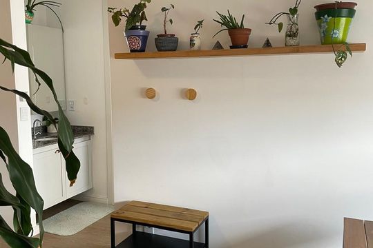 Sala de apartamento para alugar com 2 quartos, 36m² em Várzea da Barra Funda, São Paulo