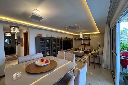 Sala de apartamento à venda com 4 quartos, 157m² em Recreio dos Bandeirantes, Rio de Janeiro