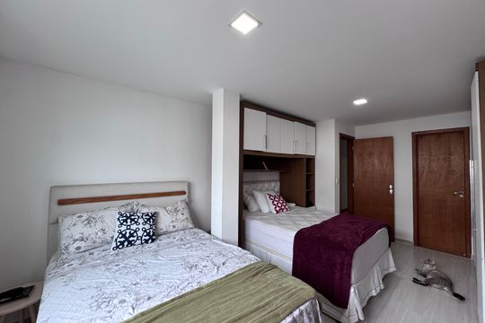 Suíte 2 de apartamento à venda com 4 quartos, 157m² em Recreio dos Bandeirantes, Rio de Janeiro