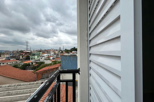 Varanda do Quarto 2 de apartamento à venda com 2 quartos, 40m² em Piqueri, São Paulo