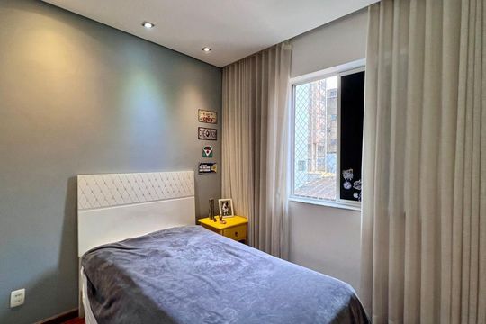 quarto  de apartamento à venda com 3 quartos, 170m² em Silveira, Belo Horizonte