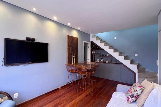 sala  de apartamento à venda com 3 quartos, 170m² em Silveira, Belo Horizonte