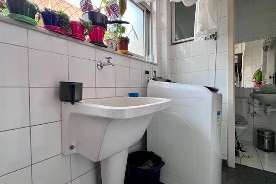 Área de Serviço de apartamento à venda com 3 quartos, 170m² em Silveira, Belo Horizonte