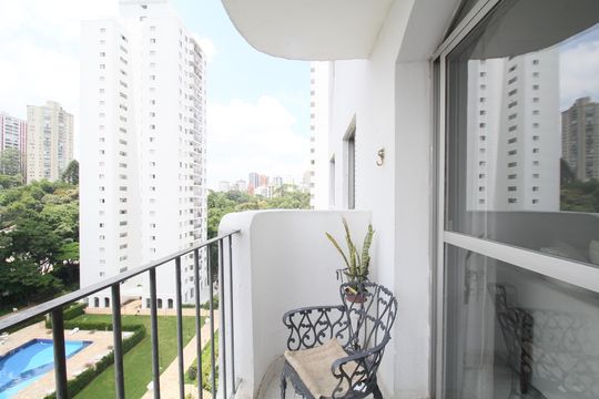 Varanda da Sala de apartamento à venda com 3 quartos, 75m² em Vila Suzana, São Paulo