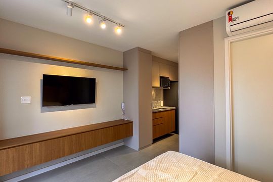 Estúdio de kitnet/studio à venda com 1 quarto, 26m² em Jardim das Acacias, São Paulo
