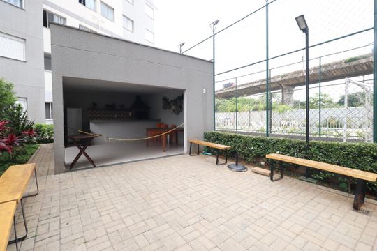 Área comum - Churrasqueira de apartamento para alugar com 2 quartos, 42m² em Penha de França, São Paulo