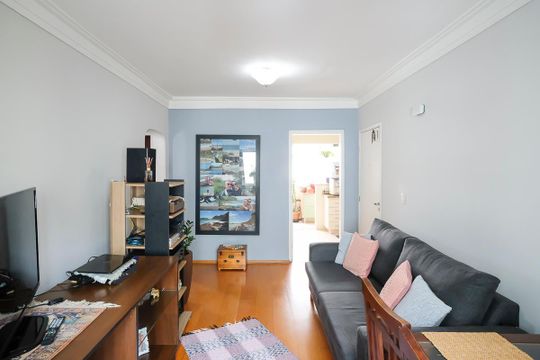 Sala de apartamento à venda com 3 quartos, 80m² em Rudge Ramos, São Bernardo do Campo