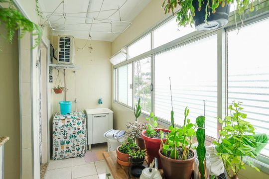 Área de serviço de apartamento à venda com 3 quartos, 80m² em Rudge Ramos, São Bernardo do Campo