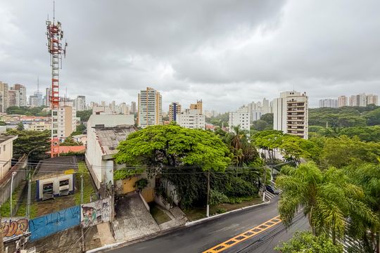 Sacada da Sala de apartamento à venda com 1 quarto, 37m² em Vila Mariana, São Paulo