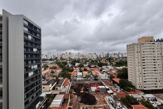 Vista de kitnet/studio para alugar com 1 quarto, 25m² em Vila Olímpia, São Paulo