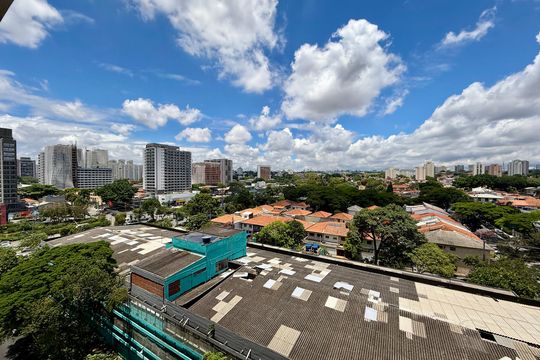 Vista  de apartamento à venda com 2 quartos, 112m² em Campo Belo, São Paulo