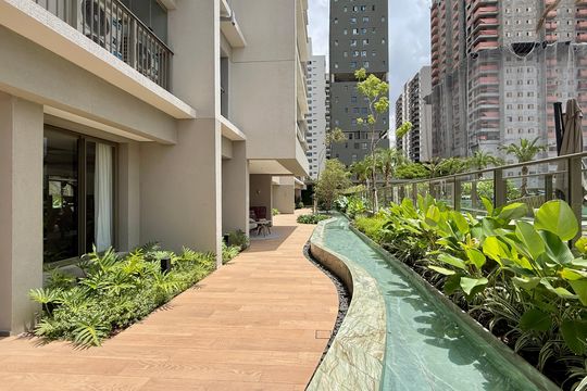 Área comum de apartamento à venda com 2 quartos, 112m² em Campo Belo, São Paulo