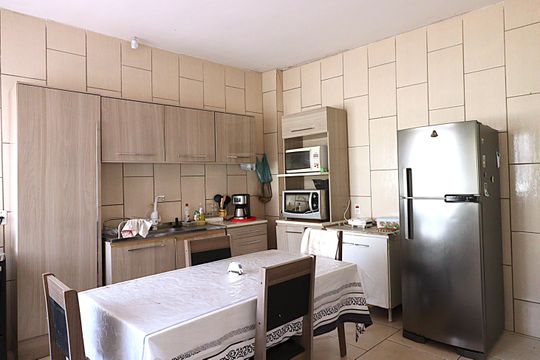 Cozinha - Armários de casa à venda com 3 quartos, 160m² em Sarandi, Porto Alegre
