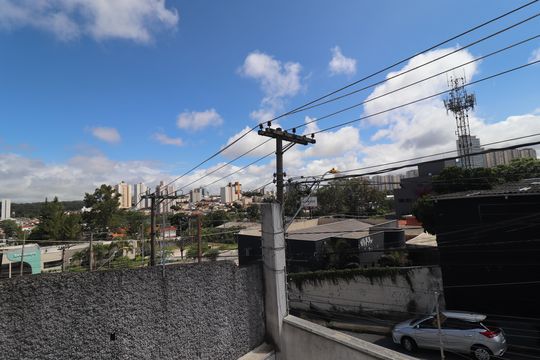 Vista Varanda Quarto 1 suíte de apartamento à venda com 2 quartos, 54m² em Jardim Paraiso, Santo André