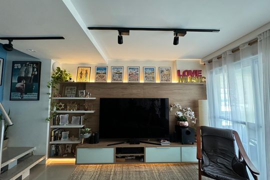 Sala de apartamento à venda com 2 quartos, 114m² em Jacarepaguá, Rio de Janeiro