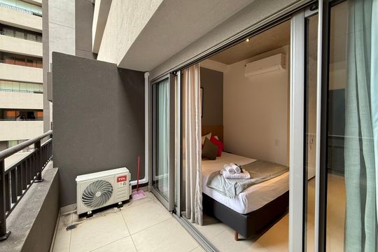 Sacada de kitnet/studio à venda com 0 quarto, 24m² em Santo Amaro, São Paulo