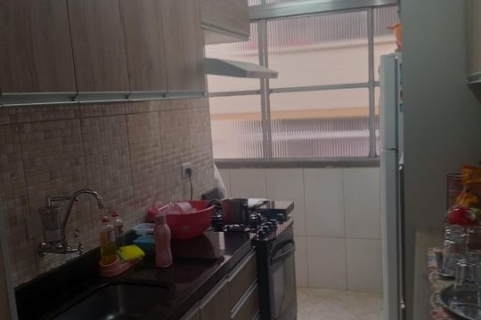 Cozinha de apartamento à venda com 3 quartos, 96m² em Jardim do Vovô, Campinas