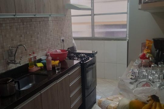 Cozinha de apartamento à venda com 3 quartos, 96m² em Jardim do Vovô, Campinas