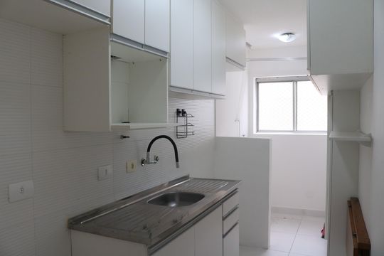 Cozinha e Área de Serviço de apartamento à venda com 2 quartos, 63m² em Perdizes, São Paulo