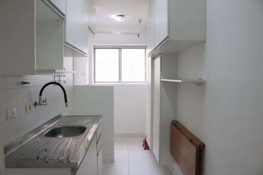 Cozinha e Área de Serviço de apartamento à venda com 2 quartos, 63m² em Perdizes, São Paulo
