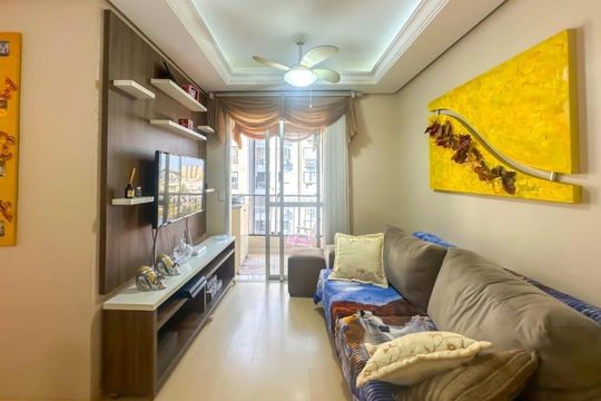 Sala  de apartamento para alugar com 3 quartos, 64m² em Sarandi, Porto Alegre