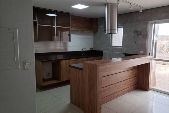Cozinha de casa de condomínio à venda com 4 quartos, 173m² em Vila Nova, Porto Alegre