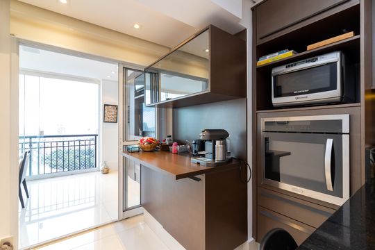 Cozinha de apartamento à venda com 4 quartos, 306m² em Santana, São Paulo