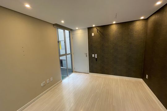Sala de apartamento para alugar com 2 quartos, 43m² em Recanto Vista Alegre, Cotia