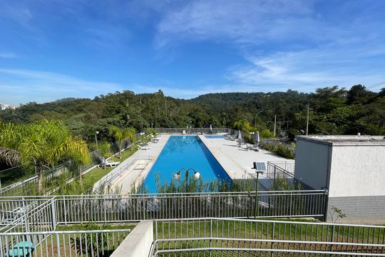 Área comum - Piscina de apartamento para alugar com 2 quartos, 43m² em Recanto Vista Alegre, Cotia