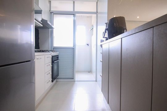 Cozinha de apartamento à venda com 2 quartos, 60m² em Vila Ema, São Paulo
