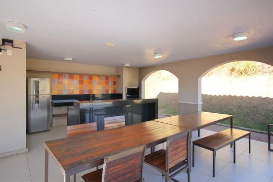Área comum - Espaço Gourmet 1 de apartamento à venda com 3 quartos, 77m² em Nova Vista, Belo Horizonte