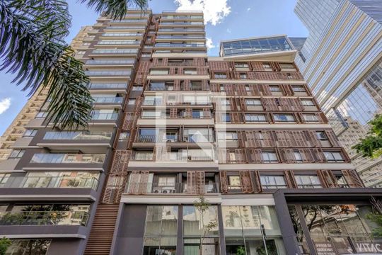 Fachada de apartamento à venda com 2 quartos, 53m² em Consolação, São Paulo
