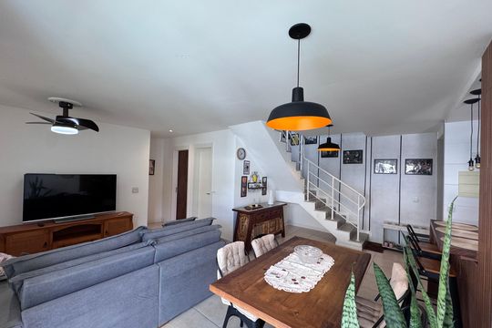 Sala de apartamento à venda com 3 quartos, 144m² em Recreio dos Bandeirantes, Rio de Janeiro