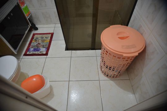 Banheiro Social de casa à venda com 2 quartos, 105m² em Parque Oratório, Santo André