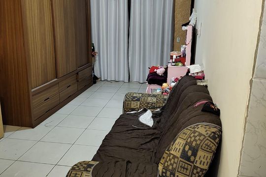 Quarto de casa para alugar com 3 quartos, 150m² em Vila Áurea (Vicente de Carvalho), Guarujá