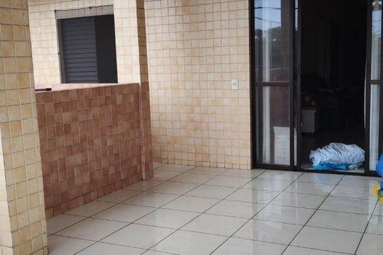 Varanda de casa para alugar com 3 quartos, 150m² em Vila Áurea (Vicente de Carvalho), Guarujá