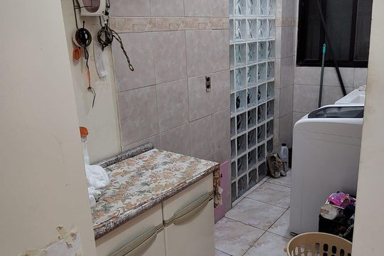 Área de serviço de casa para alugar com 3 quartos, 150m² em Vila Áurea (Vicente de Carvalho), Guarujá
