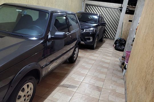 Área externa de casa para alugar com 3 quartos, 150m² em Vila Áurea (Vicente de Carvalho), Guarujá