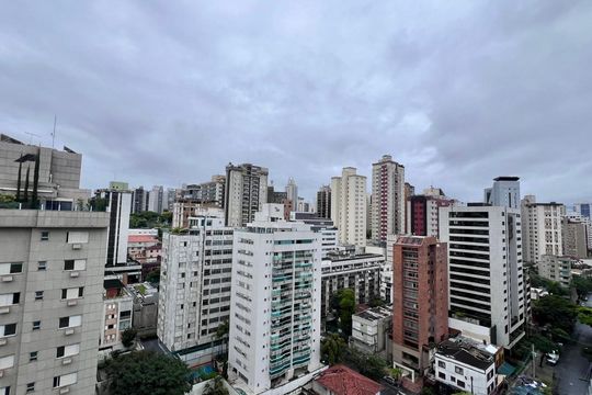 vista  de apartamento à venda com 2 quartos, 64m² em Lourdes, Belo Horizonte