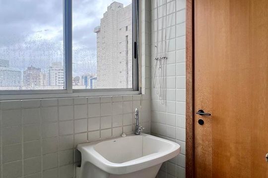 Área de Serviço de apartamento à venda com 2 quartos, 64m² em Lourdes, Belo Horizonte